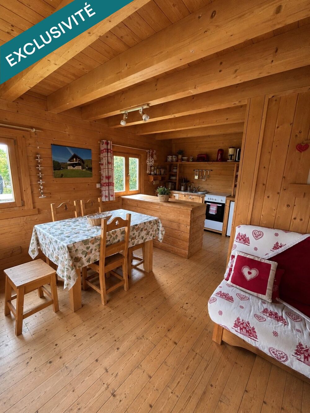 Vente Maison Chalet avec SPA sur 1 740 M² de terrain – Le Val D'Ajol Le val-d'ajol