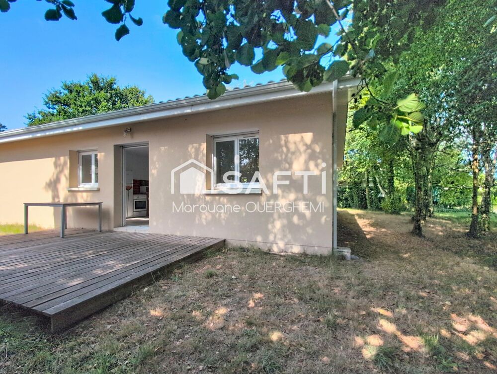 Vente Maison LACANAU VILLE – Maison T3 sur parcelle d'environ 400 m² Lacanau