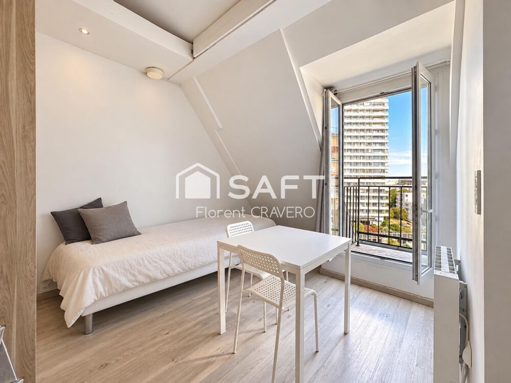 Vente Appartement La Chapelle / Marx Dormoy – Dernier étage avec balcon et fort potentiel Paris 18
