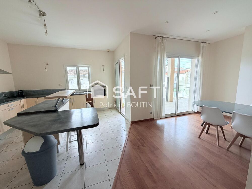 APPARTEMENT SPACIEUX AVEC 4 CHAMBRES ET TERRASSE + PLACES DE PARKING AU CENTRE VILLE DE NIORT !