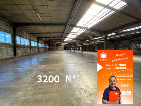 Batiment industriel 3 200m&sup2;. 580000 85120 La chataigneraie