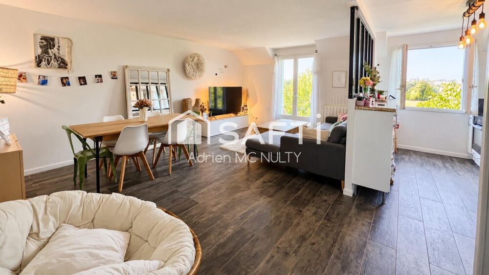 Vente Appartement Draveil : duplex 69 m², 3 ch., parking, gare 8 min Draveil