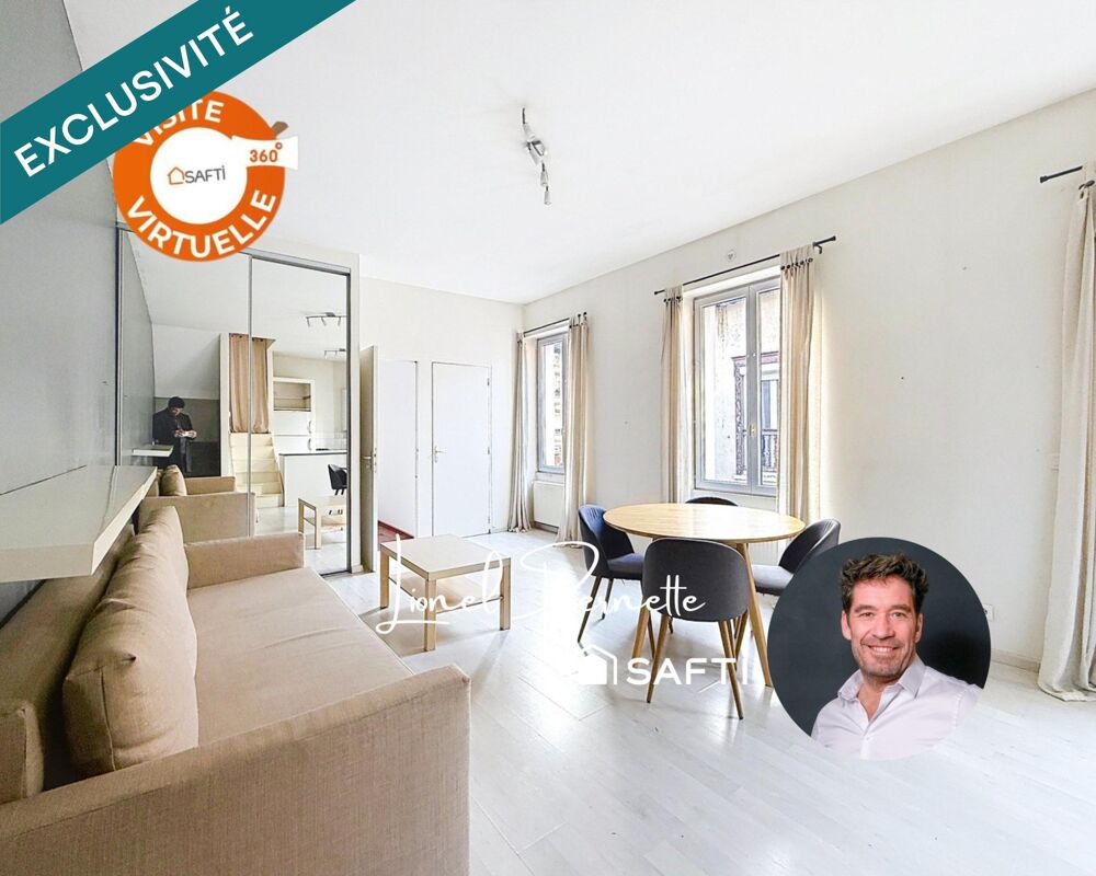 Vente Appartement Avenue Félix Faure, T2 42m², cour partagée Lyon 3
