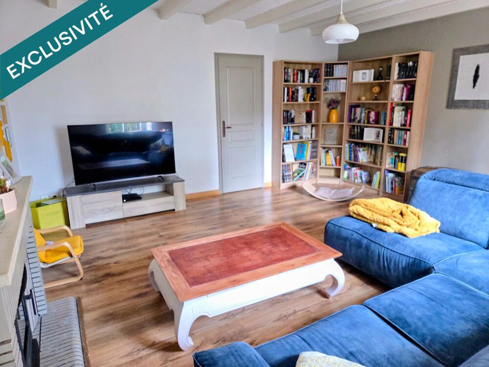 Vente Maison Charmante maison en pierre dans un bel environnement, clos, quatre chambres, trois salles d'eau, jardin et petites dépendances ! Fressines