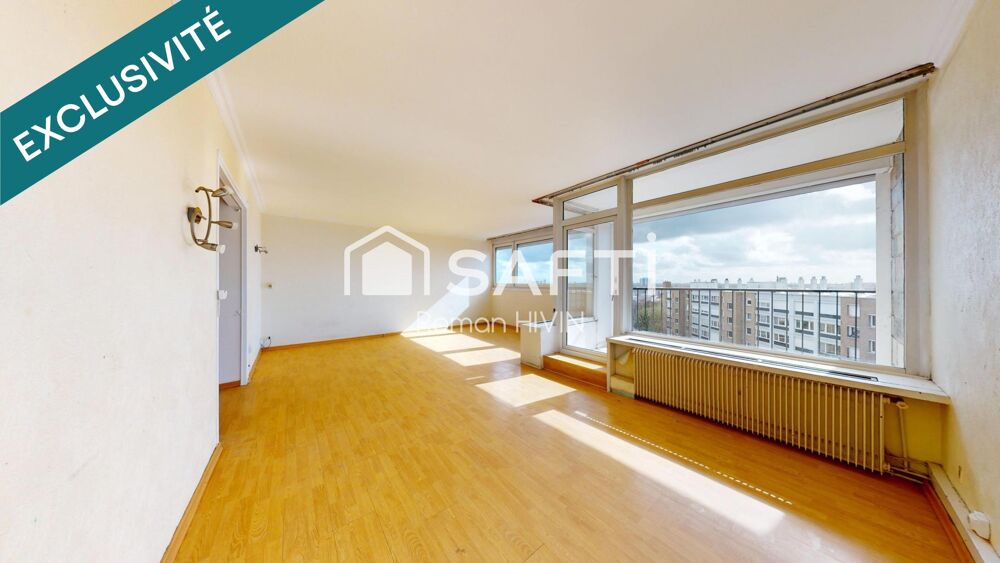 Vente Appartement Appartement T4 lumineux avec balcon, garage, cave Tourcoing