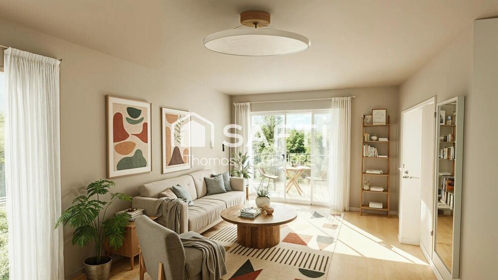 Vente Appartement T3 neuf avec loggia plein Sud Saint-herblain