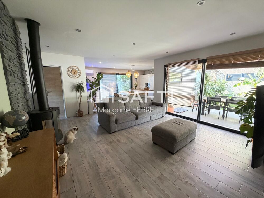 MAISON DE PLAIN-PIED 113 M² AVEC PISCINE SUR TERRAIN DE 344 M²