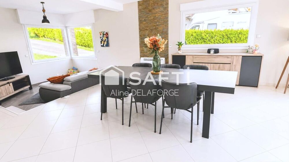 Pavillon individuel semi plain-pied 5 chambres  Gauchin-Verloingt
