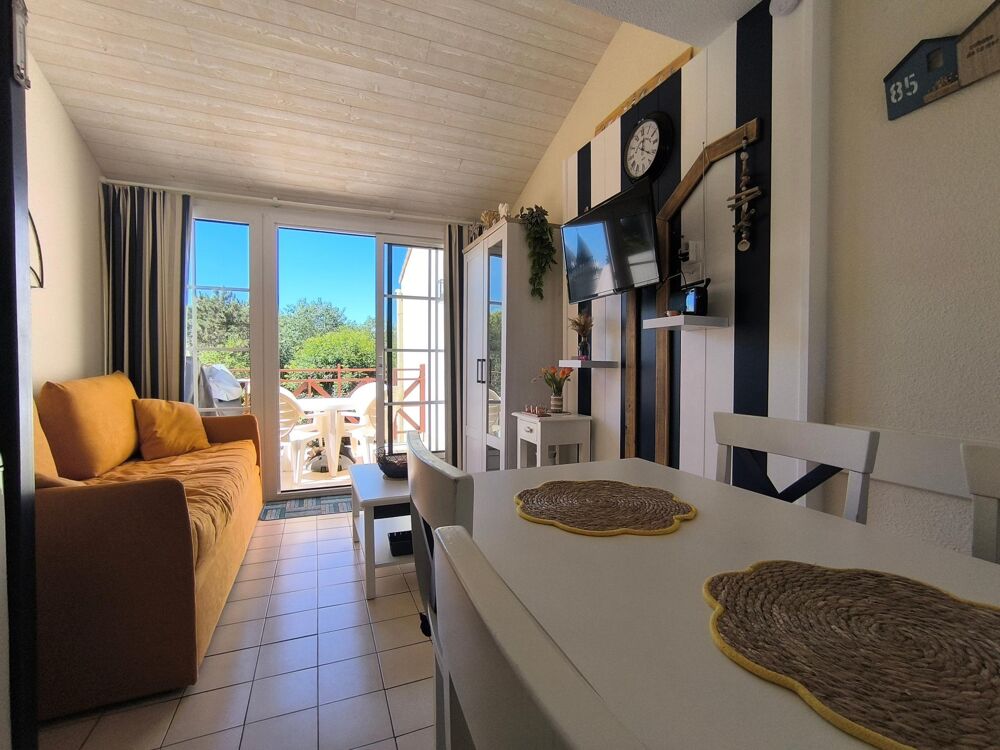 Studio cabine avec terrasse au sein d'une résidence de vacances