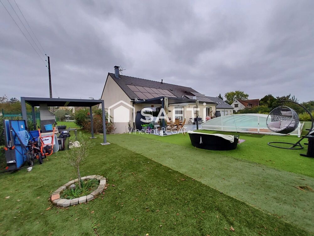 Vente Maison Pavillon de 2015 plain-pied 4 chambres piscine Voulx