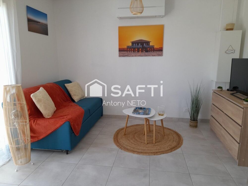 A vendre, superbe studio avec terrasse XXL, le confort absolu.