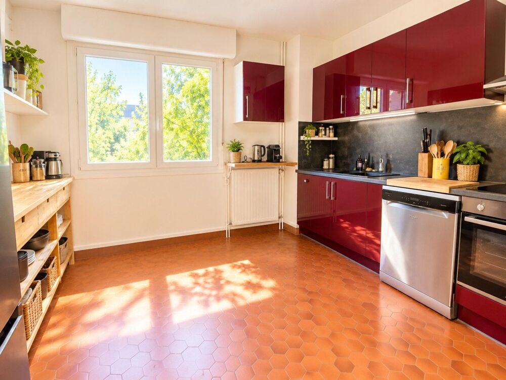 APPARTEMENT GRAND T3 LUMINEUX BALCON ASCENSEUR GARAGE A DEUX PAS DU CENTRE DE LA ROCHELLE !