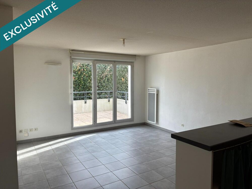 T3 en rez-de-jardin avec grande terrasse