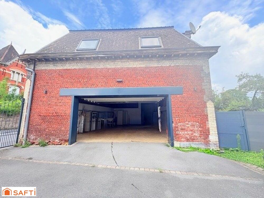 Anzin : Bien dexception, ancienne grange (anciennes écuries) partiellement rénovée sur 621 m² de terrain