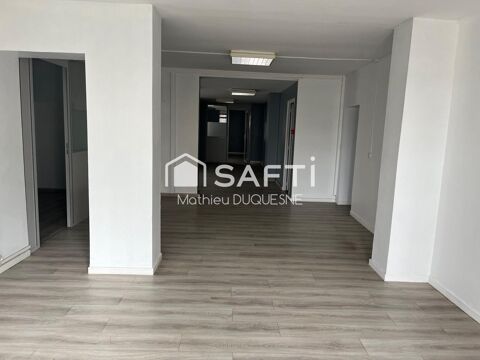 Local commercial 145m2 id&eacute;alement situ&eacute; 1200 62300 Lens