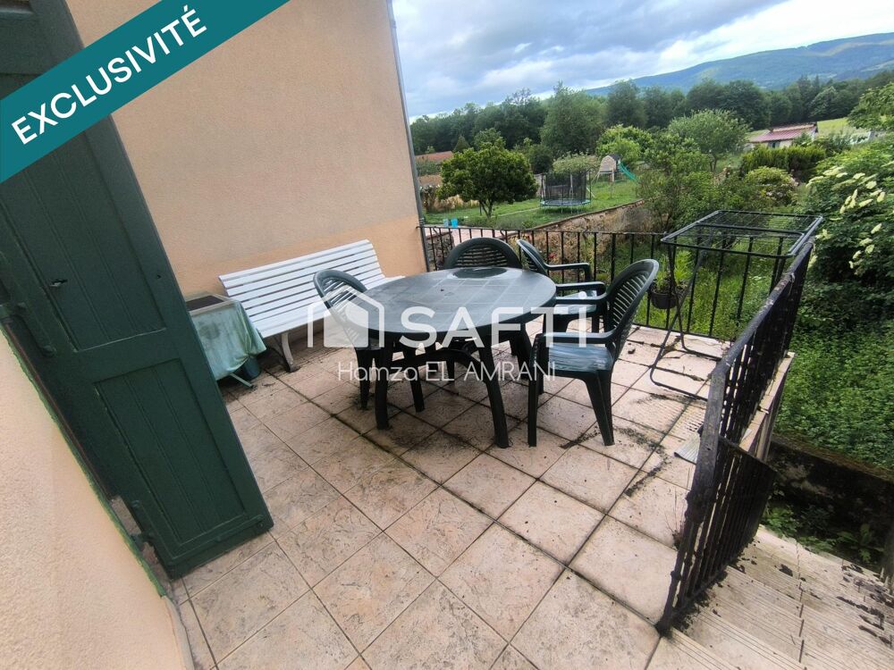 Maison T4 avec terrasse jardin cave