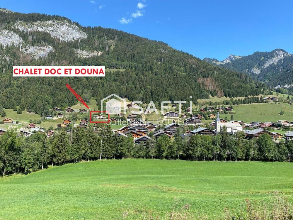 Vente Maison VISITE IMMERSIVE – 421 m² – 6 chambres – Vue panoramique – Le calme à deux pas du village et à quelques minutes de Châtel La chapelle-d'abondance