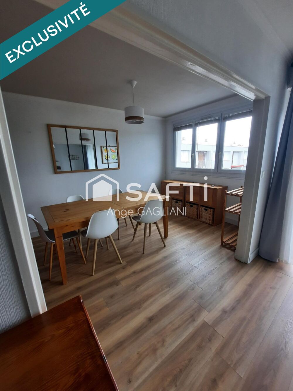 Vente Appartement LAVAL, Appart familial 100 m² 4 chambres & balcon Laval