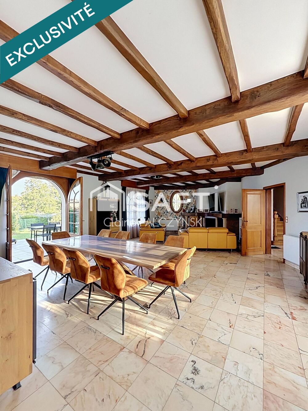Maison d'architecte années 1970  186 m²