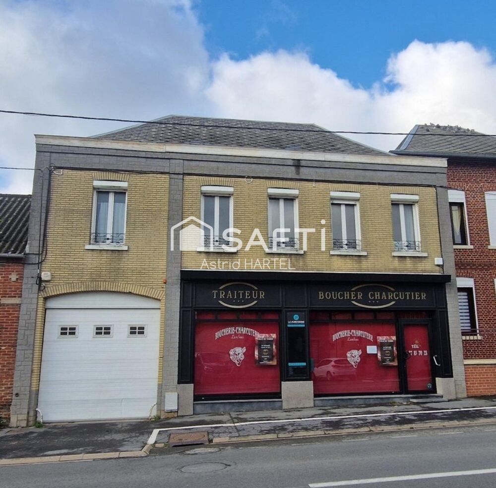 Vente Immeuble Immeuble de 240 m² avec local commercial et logement à l'étage Maretz