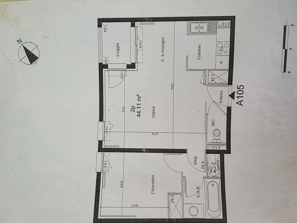Vente Appartement Bel appartement lumineux avec une chambre et place de parking Saint-nazaire