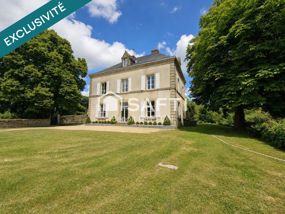 Maison de maître de charme et dexception avec vue rivière