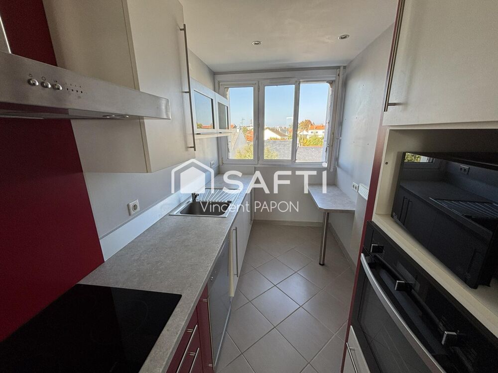 Appartement 3 pièces 64 m²  Nantes (44100)  Quartier La Durantière