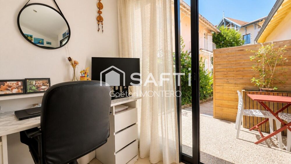 À vendre maison de charme rénovée avec terrasse en hypercentre d'Arcachon