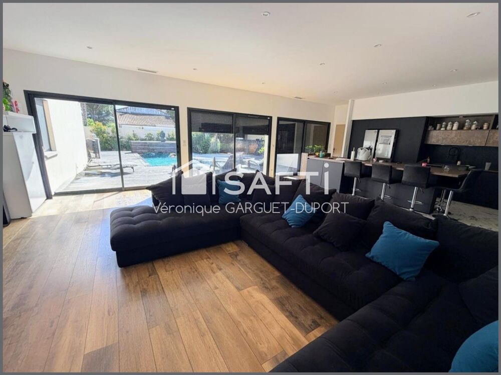 Vente Maison Villa contemporaine de plain-pied, 155m2, piscine ... Narbonne