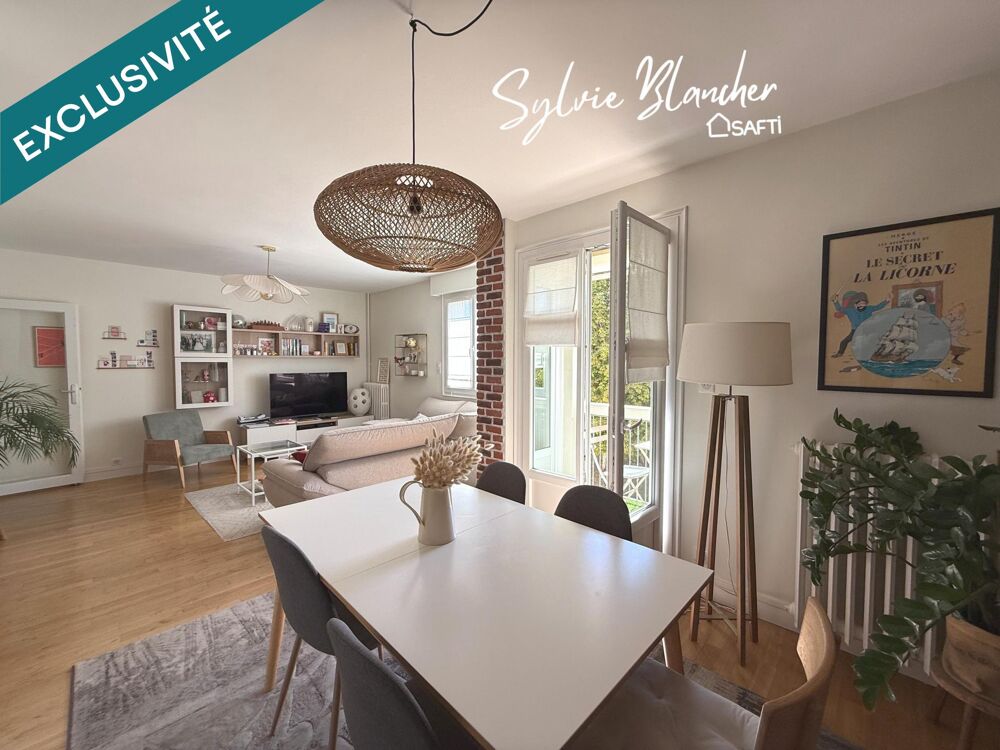 APPARTEMENT 98 M2 - 4 CHAMBRES - CAVE - GRENIER - PARKING
