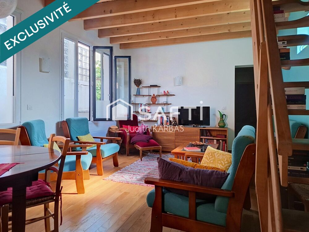Maison de trois pièces en duplex