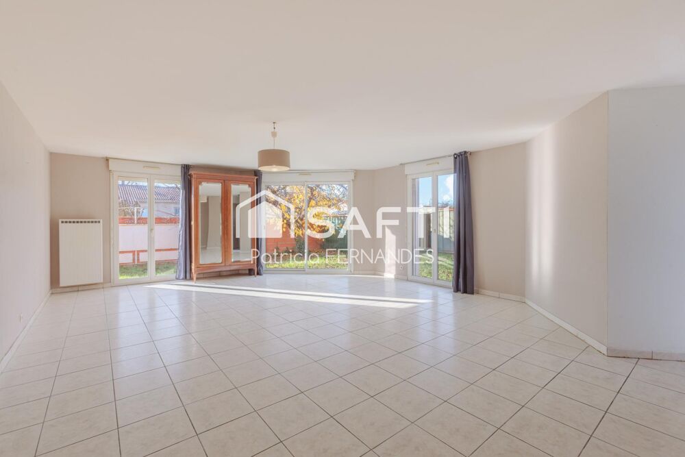 Vente Maison AUCAMVILLE - Maison plain-pied T4 avec jardin et garage Aucamville