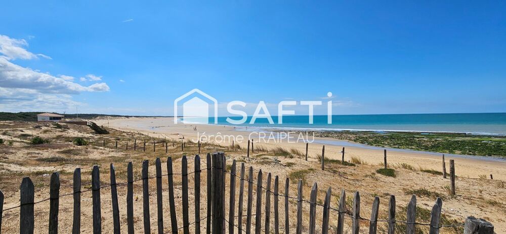 Vente Terrain LE BERNARD : Terrain constructible de 754 m2 hors lotissement. Le bernard