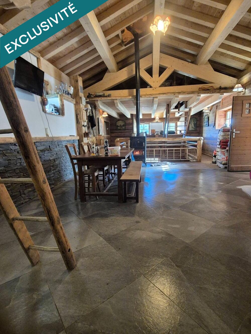 Vente Maison Magnifique Chalet d'Alpage rénové Aime-la-plagne