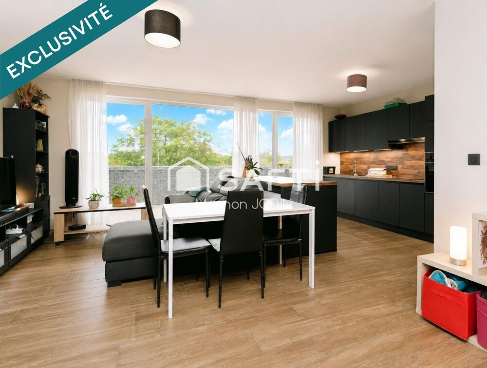 Vente Appartement SUPERBE F3 RÉCENT AVEC BALCON & PARKING À TERVILLE Terville