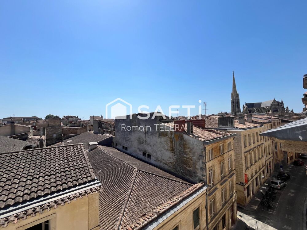 Vente Appartement Saint-Michel : T3 en duplex de 61 m² (77 m² au sol) avec vue dégagée sur la flèche et la Garrone Bordeaux