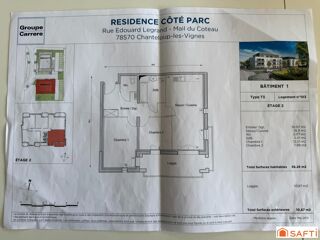 Appartement  vendre 3 pices 56 m