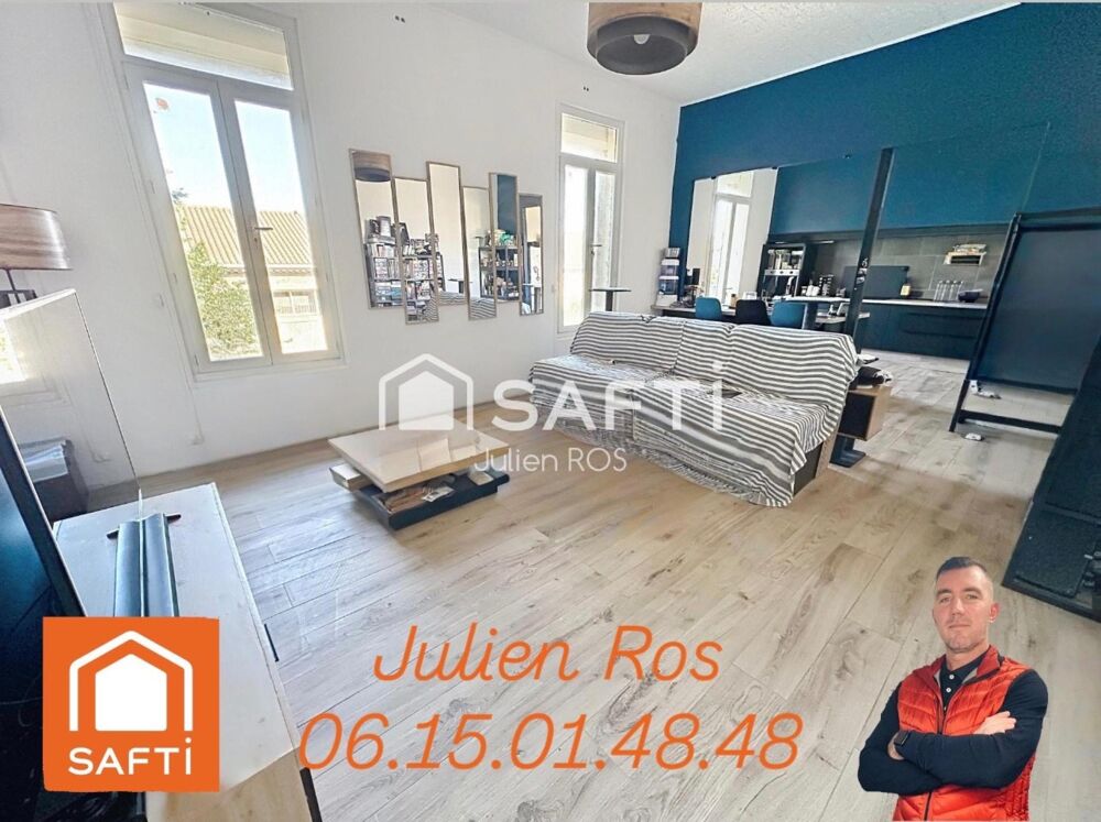 Vente Appartement Appartement de caractère de 148 m² – Entièrement rénové – DPE B – 2 parkings Cazouls-les-beziers
