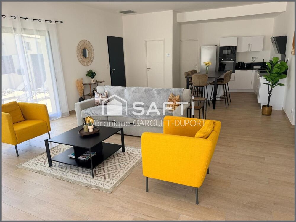Vente Maison Villa contemporaine, plain-pied, 3 chambres, piscine Narbonne
