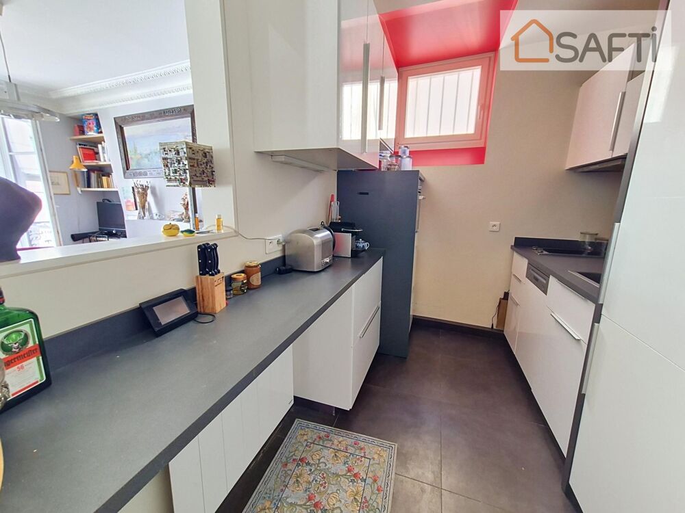 Vente Appartement Gros Caillou - 4ème étage sur 5 - Vue Tour Eiffel. Paris 7