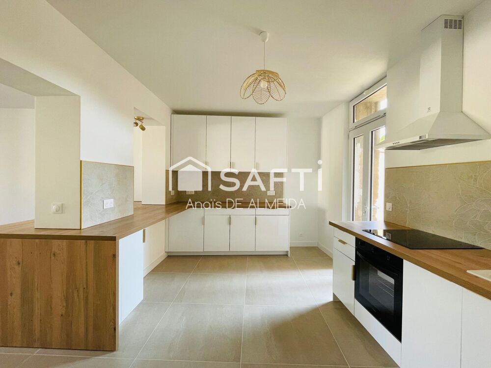 Posez vos valises dans cette maison entièrement rénovée, lumineuse et prête à vivre !