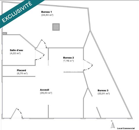 Deux locaux, de multiples possibilit&eacute;s 69000 57380 Faulquemont