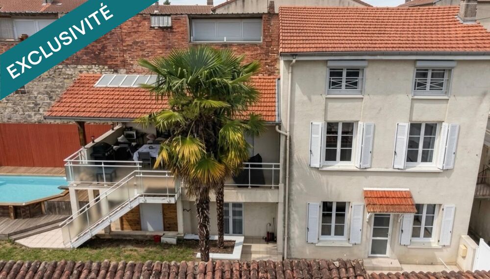 Vente Maison Maison de ville de 112 m² avec jardin, piscine et terrasse. La fouillouse