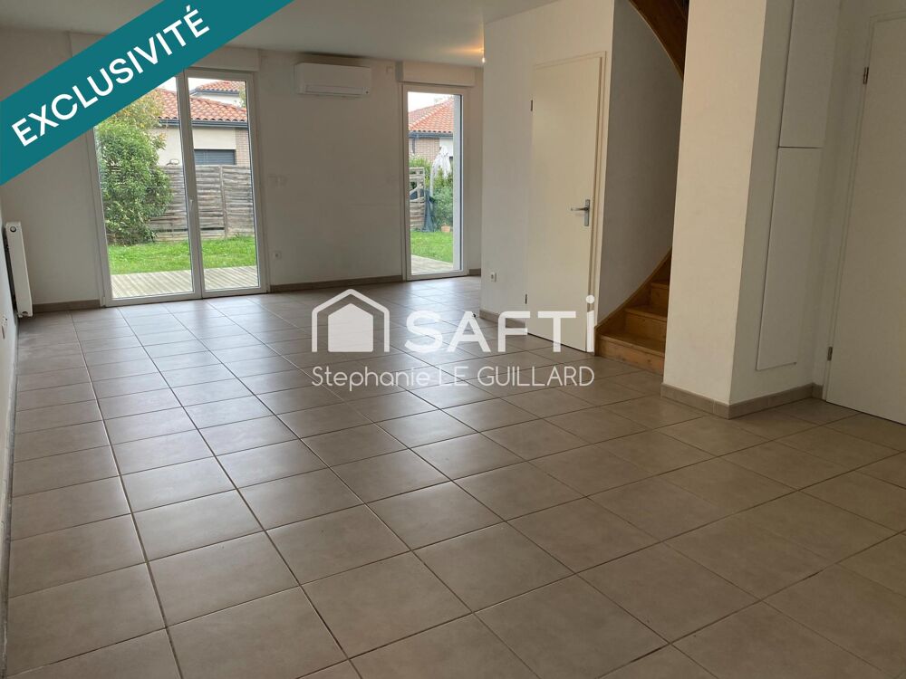 Maison T4 de 83 m2 mitoyenne à Mondonville
