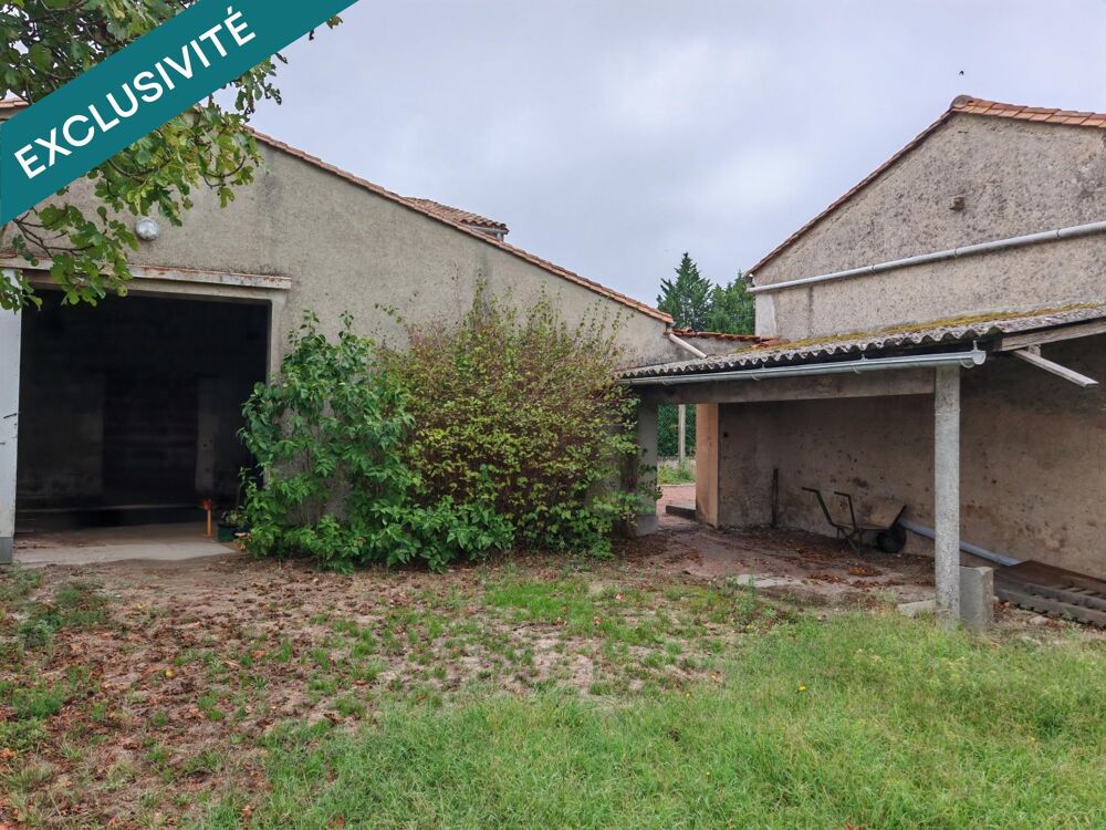 Maison 4 pièces 84m² + pièces et Chai 65m²