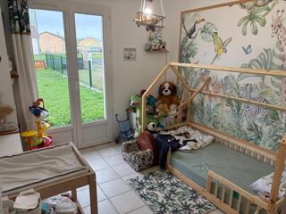 Vente Maison Pavillon de plain-pied avec 3 chambres et jardin clos Antran