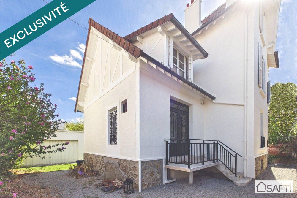 Vente Maison PONT DE LEVALLOIS. Maison de caractère 8 pièces avec JARDIN et GARAGE Courbevoie