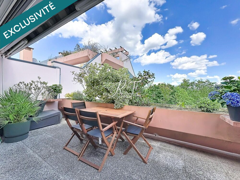 Duplex au dernier étage avec une grande terrasse