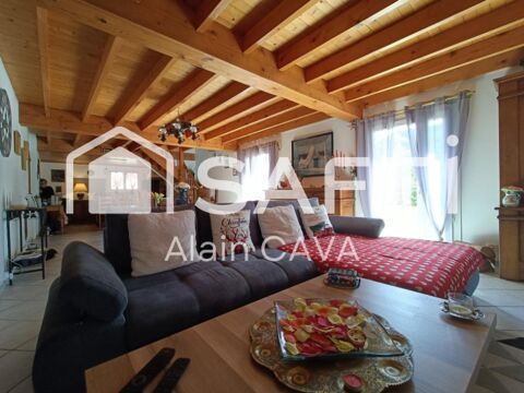   Maison de 128m� sur 2 niveaux sur 1720m� de terrain enti�rement plat et arbor� avec garage,carpot et Abri de jardin Maison - 5 pi�ce(s) - 128 m�