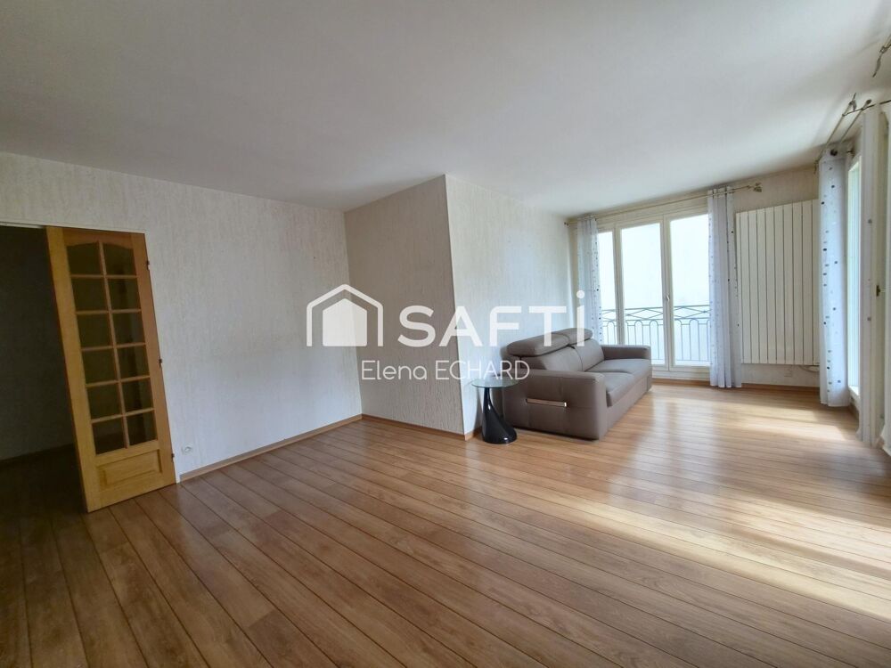 Vente Appartement Appartement 3 pièces de 65 m² avec balcons, box fermé et cave – À seulement 5 minutes de la gare Mantes-la-jolie